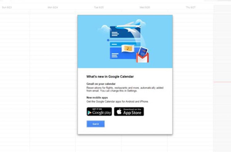 Gmail dapat Terintegerasi dengan Google Calendar