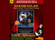Launching Film Dokudrama Sejarah Bojong Gede Bakal Dimeriahkan Band Debu