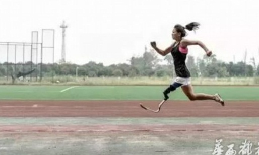 Kisah Inspiratif, Gadis Berkaki Satu Mampu Jadi Atlet Lompat Jauh
