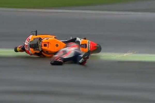Marc Marquez Tak Percaya Bakal Terjungkal di GP Silverstone