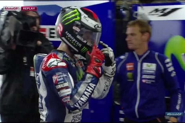 Kendala Jorge Lorenzo di GP Silverstone
