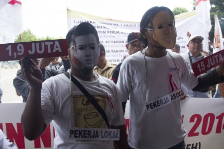 Buruh Tolak Penetapan UMR 5 Tahun Sekali
