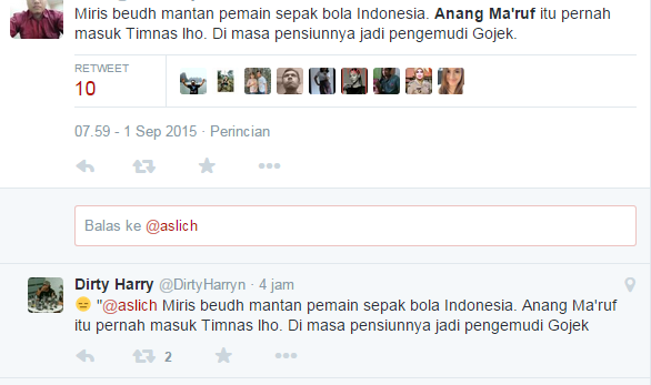 Soal Anang Ma'ruf Jadi Go-Jek, Ini Tanggapan Netizen