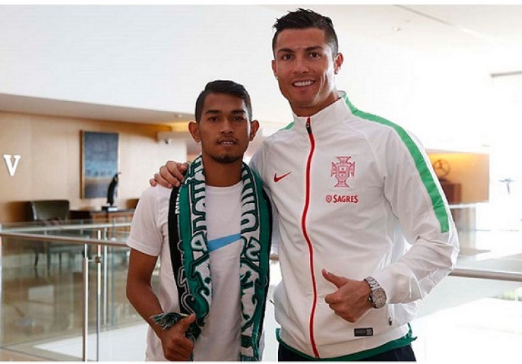Martunis Akhirnya Bertemu Ronaldo
