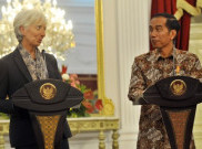 Pertemuan Presiden Jokowi dengan Direktur IMF