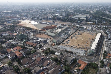 Pembongkaran Stadion Lebak Bulus untuk Dijadikan Bengkel MRT