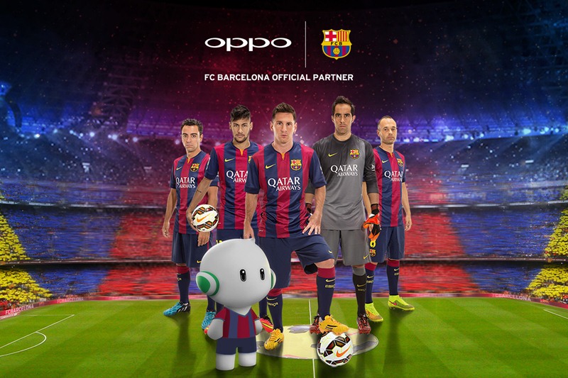 Oppo R7 Edisi FC Barcelona Segera Rilis