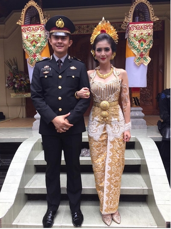 Suasana Pernikahan Kadek Devi dan Dewa Yoga