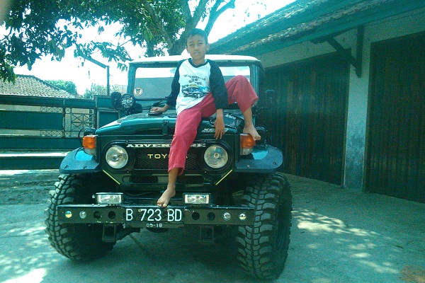 Off Roader Cilik, Habiskan Ratusan Juta untuk Modifikasi Mobil Toyota Hardtop