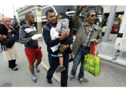 Imigran Suriah dari Hungaria Tiba di Austria