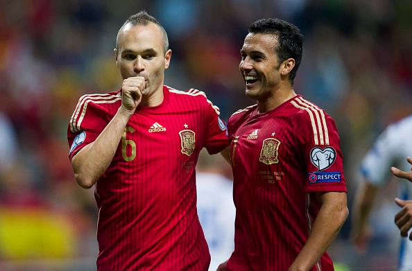 Menang 2-0, Spanyol Kudeta Slowakia
