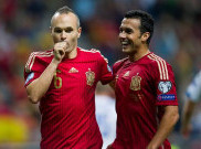 Menang 2-0, Spanyol Kudeta Slowakia