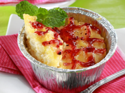 Puding Nasi Panggang Vanilla Buatan Rumah