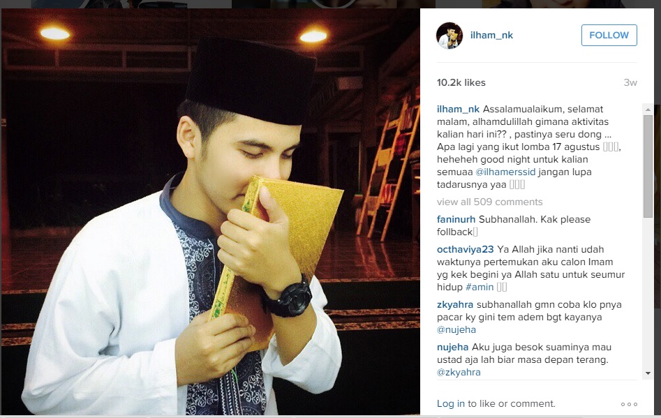 Si Ganteng yang Pandai Mengaji Ini Jadi Perbincangan Hangat Netizen