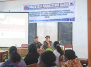 TNI Bekali 80 Mahasiswa dengan Wawasan Kebangsaan