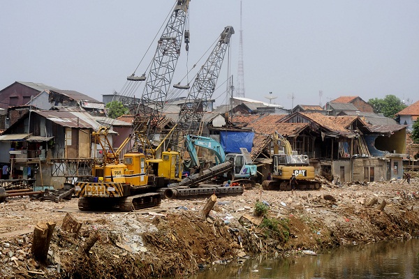 Proyek Sodetan Sungai Ciliwung Dicicil 7,5 Meter Setiap Hari