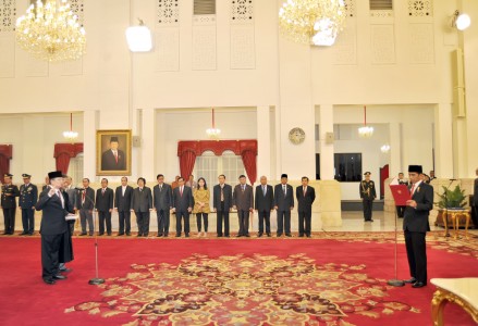 Pelantikan Kepala BNPB