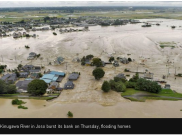 Jepang Dilanda Banjir Besar dan Longsor