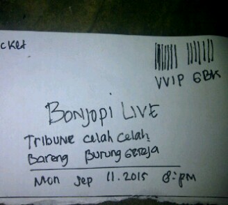 Penggemar Kecewa, Beredar Meme Tiket Bon Jovi