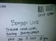 Penggemar Kecewa, Beredar Meme Tiket Bon Jovi