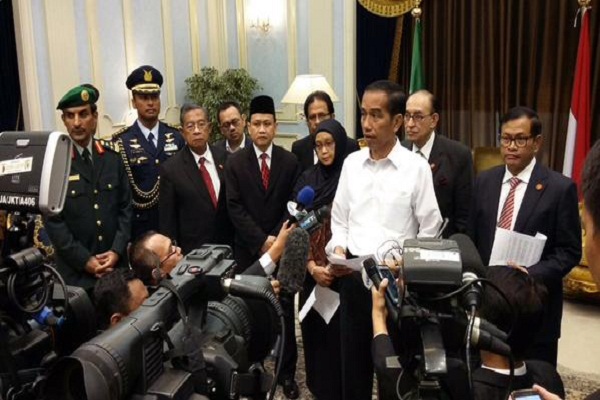 Jokowi Perintahkan Menag Tangani Secara Optimal Korban Crane Masjidil Haram