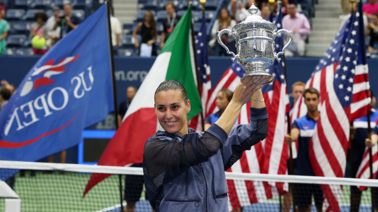 Atasi Vinci, Pennetta Juarai AS Terbuka 2015