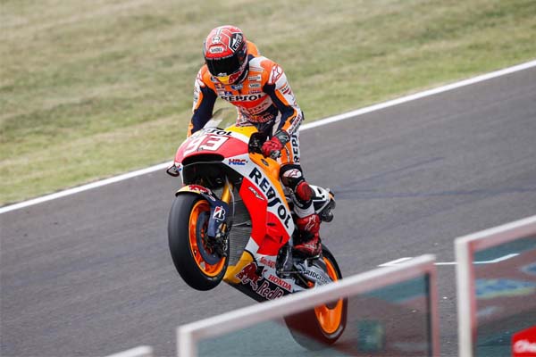 Strategi Apik, Marc Marquez Kuasai Misano