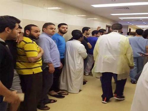 Ribuan Pemuda di Makkah Lakukan Donor Darah untuk Korban Jatuhnya Crane