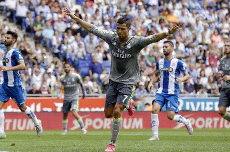 Ronaldo Lima Gol, Madrid Pesta Gol ke Gawang Espanyol