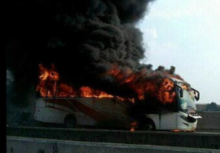 32 WNI Nyaris Tewas dalam Kebakaran Bus di Malaysia