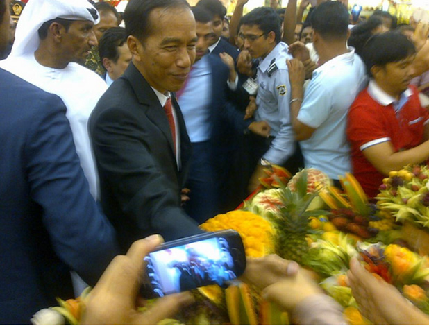 Presiden Jokowi Buka Pameran TEI 2015