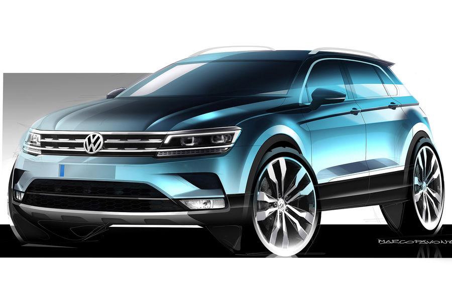 Beredar Bocoran Sosok Penerus Volkswagen Tiguan