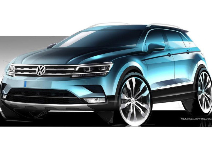 Beredar Bocoran Sosok Penerus Volkswagen Tiguan