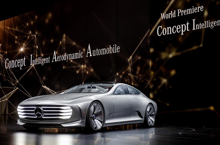 Mercedes Benz Bertampang Futuristik Mejeng di Frankfurt Motor Show