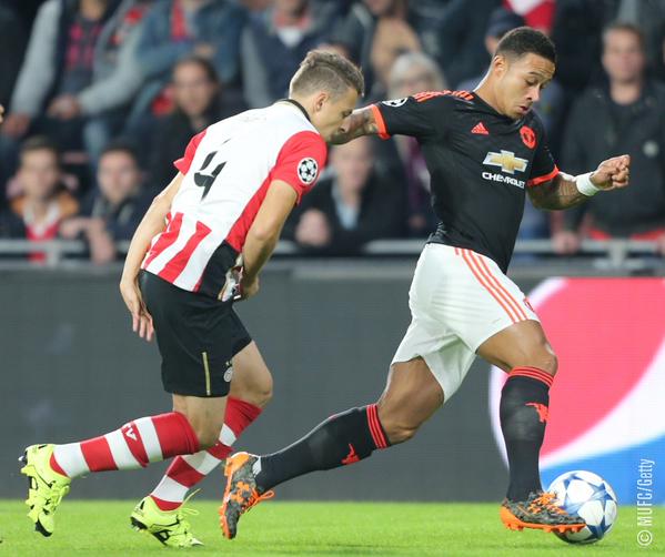 Babak I: PSV Mampu Imbangi Manchester United