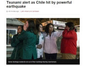 Gempa Hebat 8,3 SR, Chile Terancam Tsunami