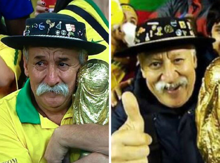 Kakek Penggemar Fanatik Brazil Tutup Usia