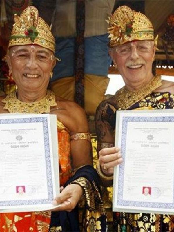 Pernikahan Gay di Bali Pernah Terjadi Pada 2008?