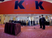 Suasana Pelantikan Pejabat KPK