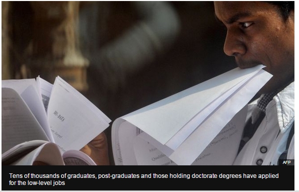 2 Juta Warga India Serbu 300 Lowongan Pekerjaan