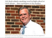 Kandidat Presiden AS Jeb Bush Mengaku Pernah Isap Mariyuana