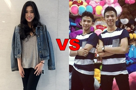 Isyana Sarasvati Vs Rizki-Ridho di AMI Awards 2015
