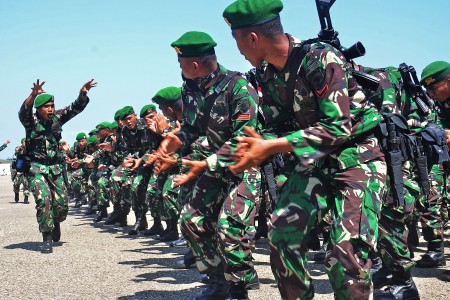 Potret Wajah TNI Jaga Perbatasan NKRI