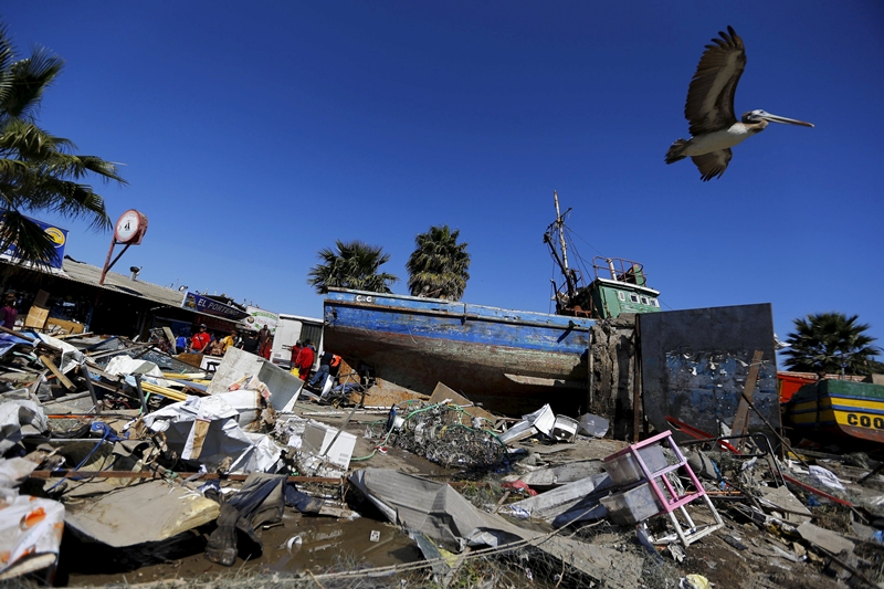 Gempa Hebat 8,3 SR di Chile Renggut 13 Jiwa