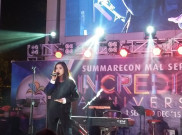 Isyana Sarasvati Sukses Hibur Warga Serpong