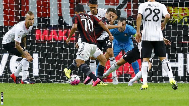 Bacca Dua Gol, Milan Hajar Palermo Susah Payah