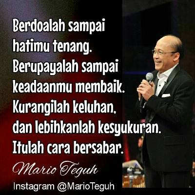 Tarif Ratusan Juta, Mario Teguh Tega Telantarkan Anak?