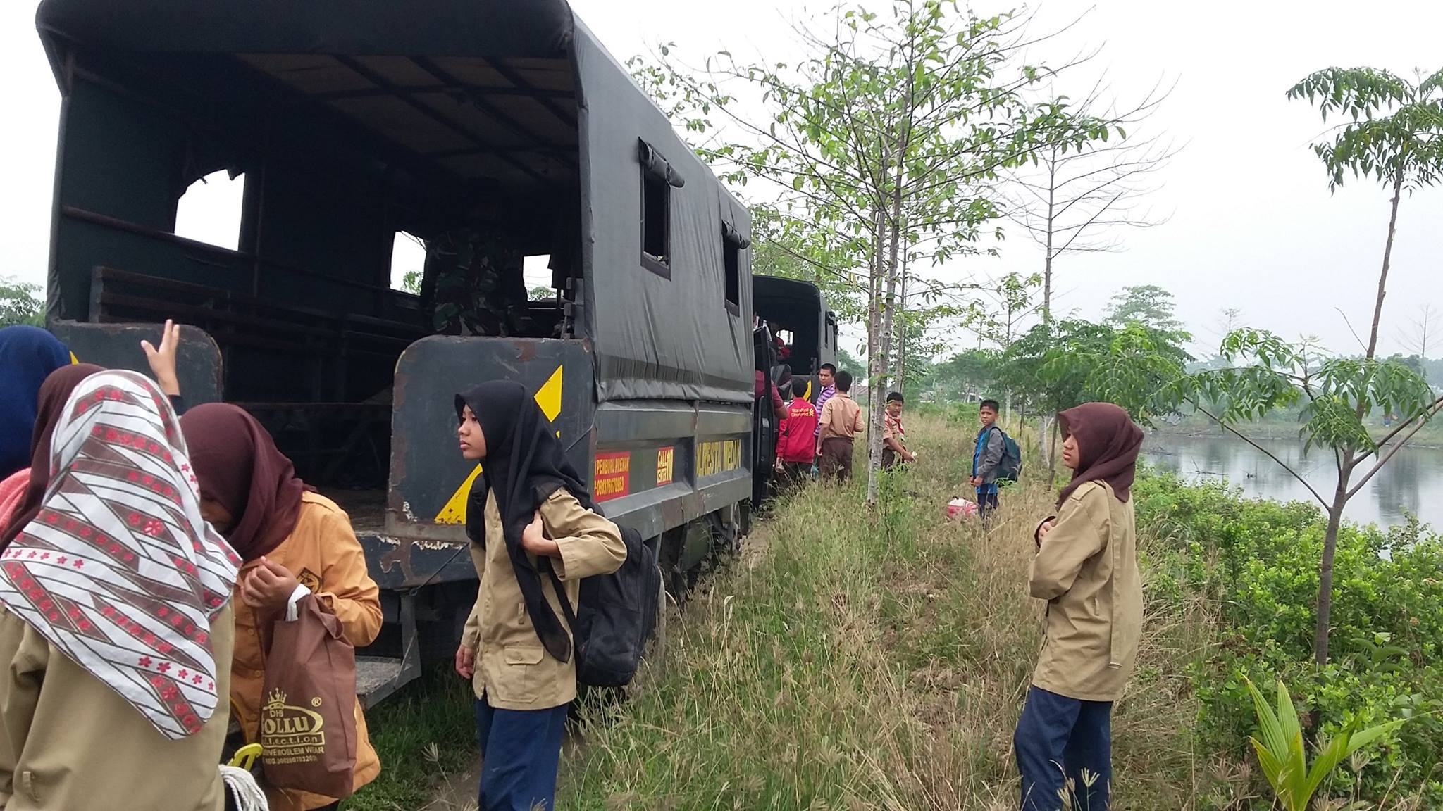 Oknum Polisi Ancam dan Bentak Anak Pramuka