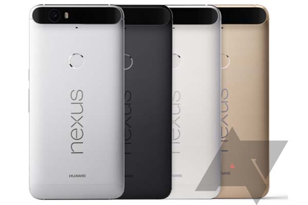Nexus 6P Hadir dalam 4 Pilihan Warna