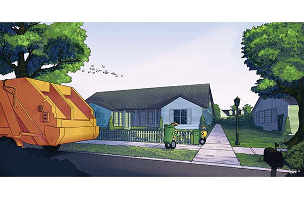 Volvo Buat Robot Pemungut Sampah
